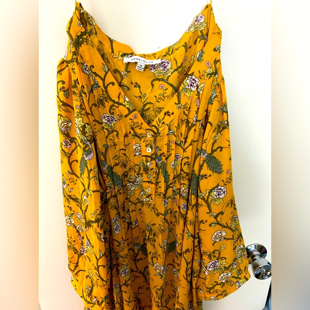 Mustard yellow  shirt